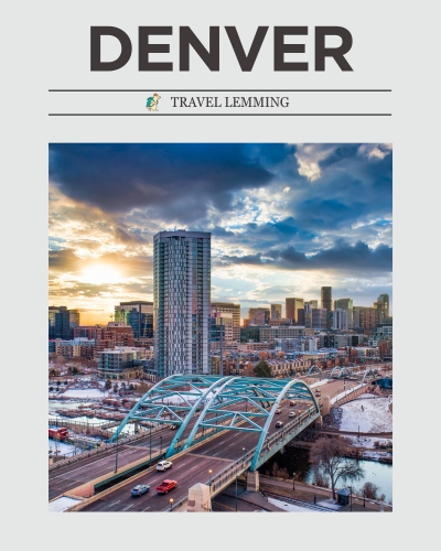 Aerial view of Denver, Colorado