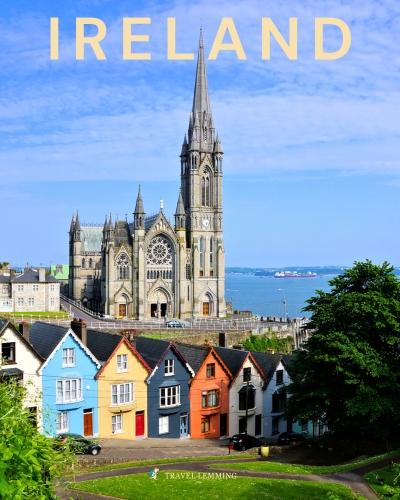Colorful houses in Ireland