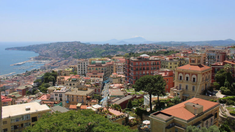 Overlooking view of the Naples neighborhoods