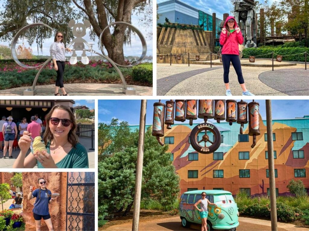 A photo collage of Orlando, Florida writer