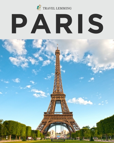 The Eiffel Tower in Paris, France