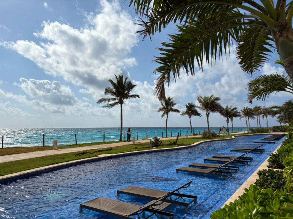 View of the Private pool or peninsula views at Hyatt Ziva