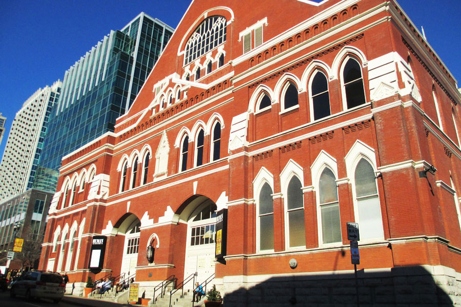 View of the Ryman Auditorium From the outside