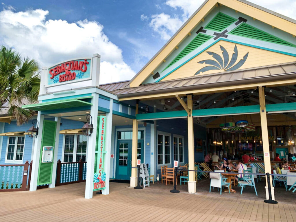 View of the people dining inside the Sebastian’s Bistro