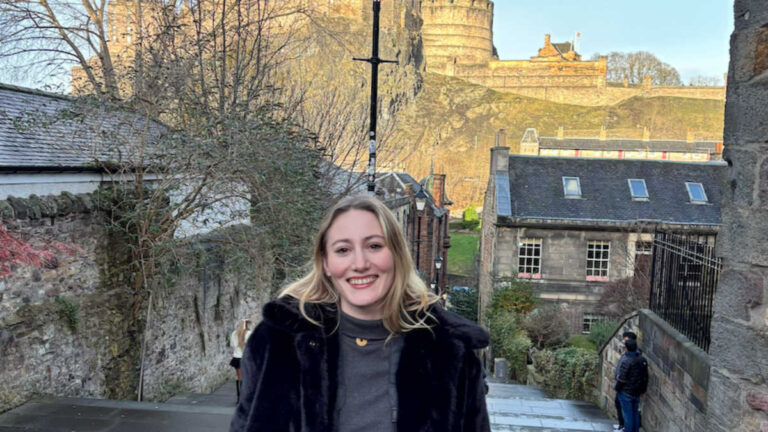 The author Sky at the Vennel Viewpoint