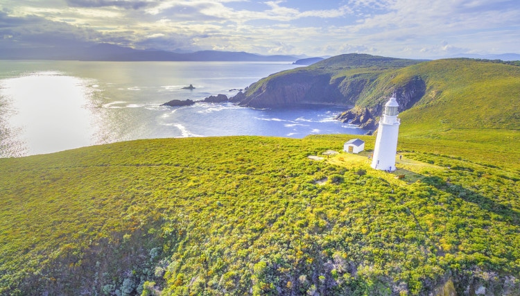 Lighthouse on Bruny Island